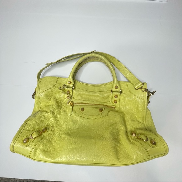BALENCIAGA Classic City Neon Yellow June Citronna - Picture 15 of 17